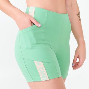 SHORT STUNNING VERDE EM SUPLEX POLIAMIDA