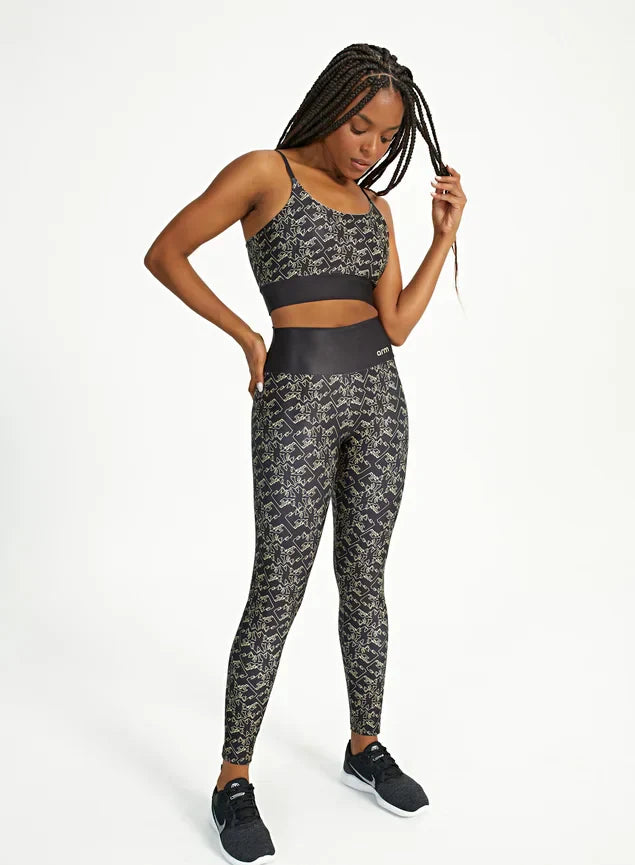 Conjunto Feminino Fitness Legging + Top Land